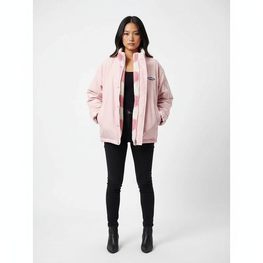 杜鵑花 | 可翻轉心形外套