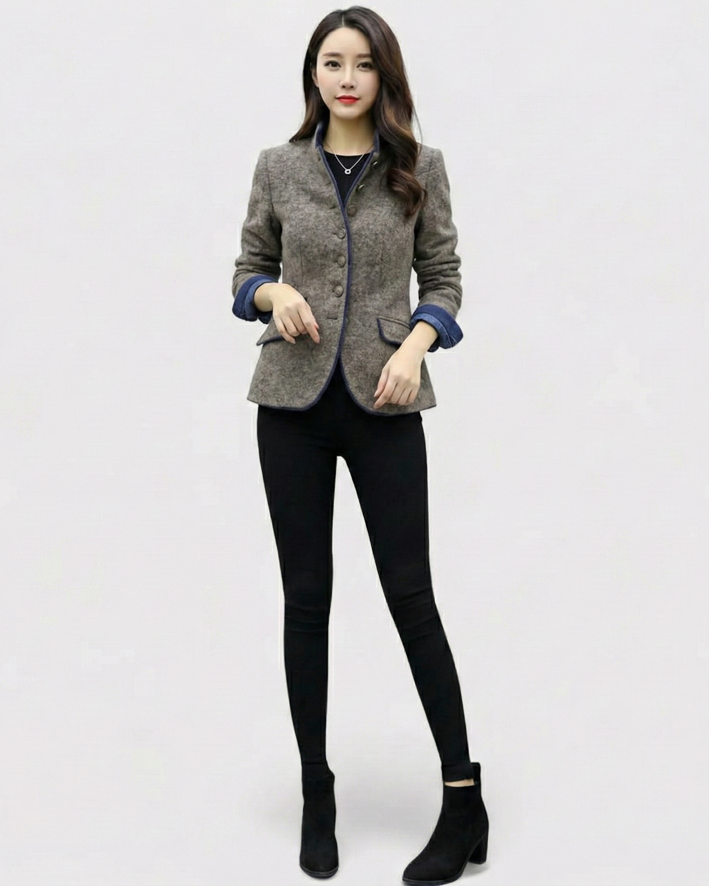 Isolde™ | Joanna 經典羊毛西裝外套