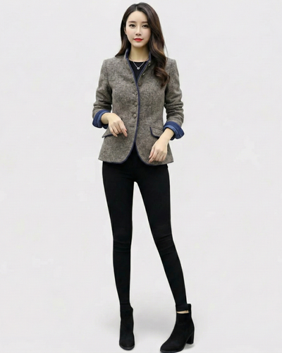 Isolde™ | Joanna 經典羊毛西裝外套