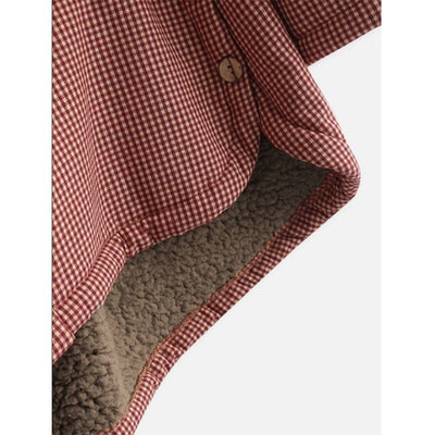 Dulce | 格紋連帽外套