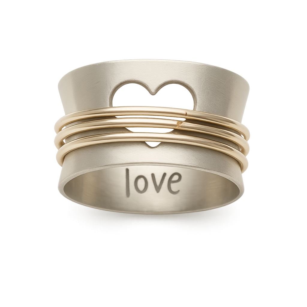 古董珍貴愛情戒指